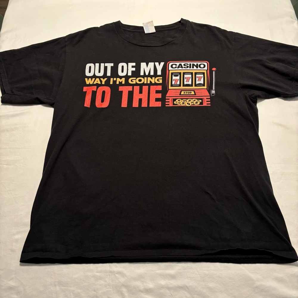 Black Casino Graphic Tee